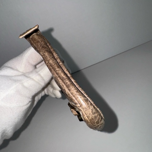 100% Authentic BALENCIAGA M Porte-Monnaie Leather Coin Pouch - Picture 8 of 8